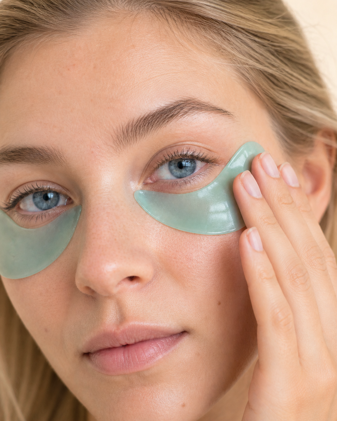 Monica tipsar om sitt morgonhack älskar NOBE Cooling Care Eye Patches